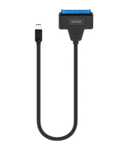 Alternative view of Savio Usb-c 3.1 Gen 1 (m) - Sata (f) Αντάπτορας USB to SATA Μαύρο