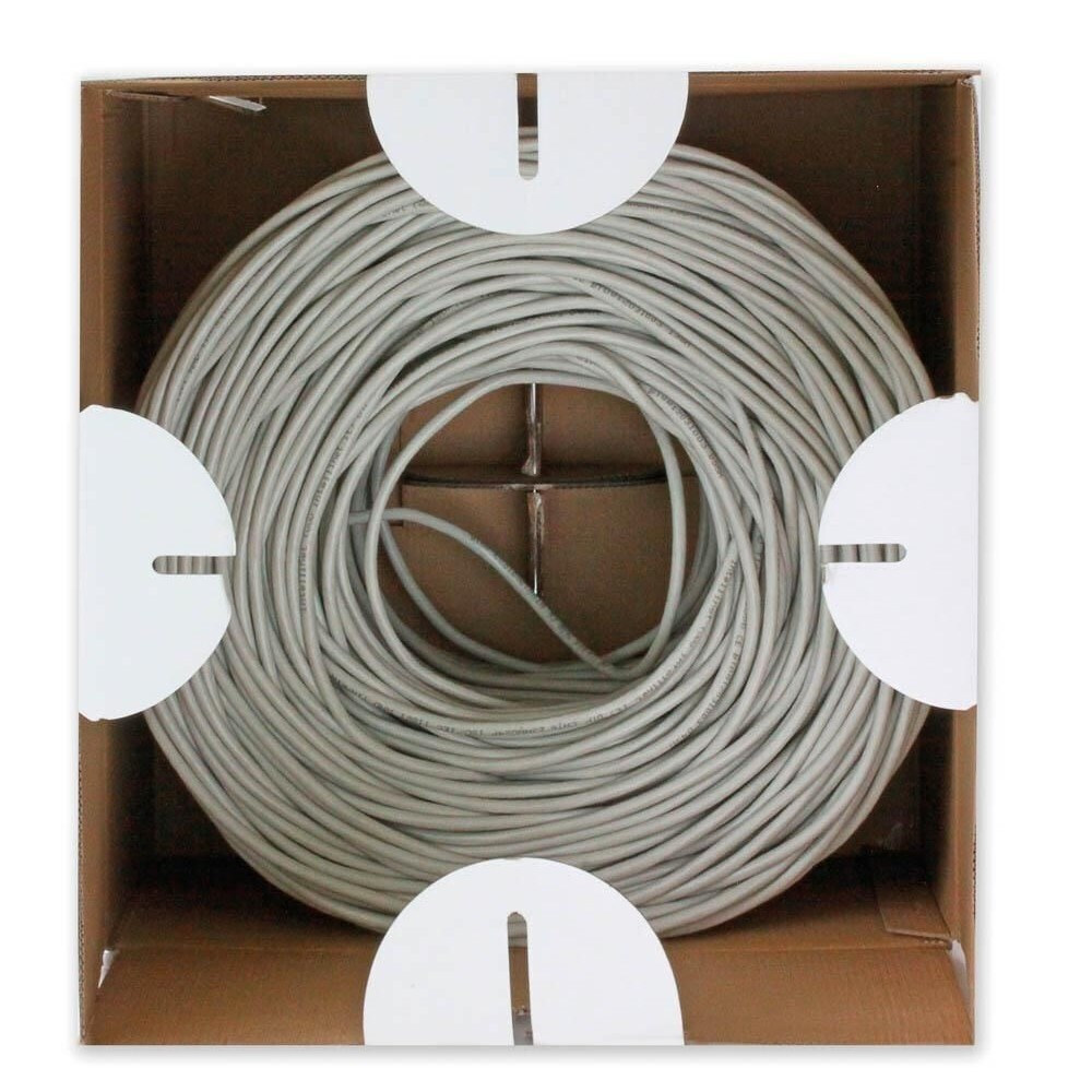 Techly S/FTP Cat.6 Καλώδιο Δικτύου Ethernet χωρίς ακροδέκτες 305m Γκρι - Image 3