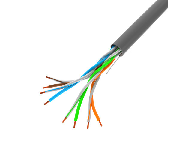 Lanberg U/UTP Καλώδιο Δικτύου Ethernet χωρίς ακροδέκτες 305m Γκρι - Image 3