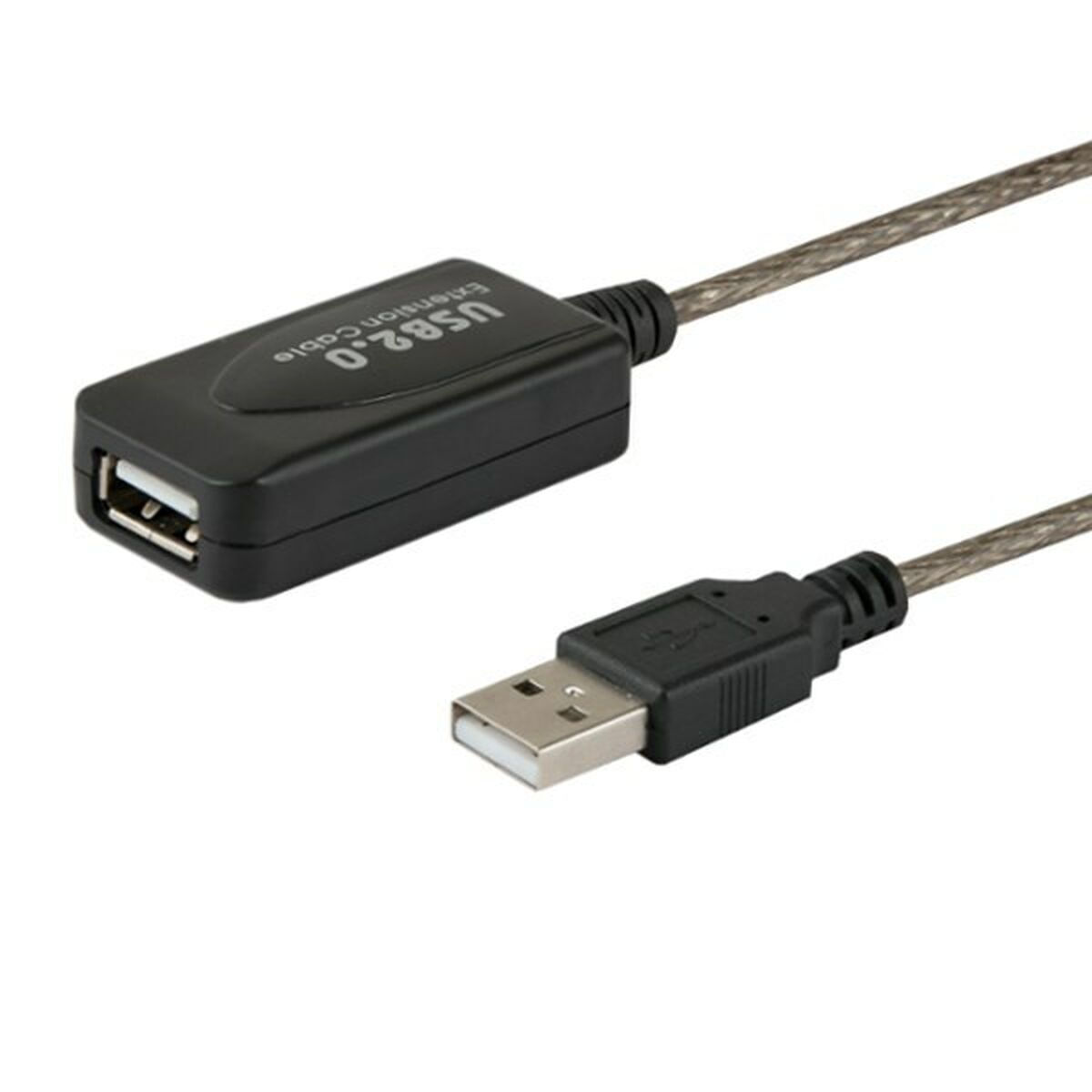 Savio USB 2.0 Cable USB-A male - USB-A female Μαύρο 10m (CL-130)