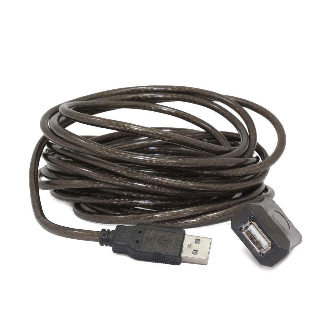 Cablexpert USB 2.0 Cable USB-A male - USB-A female Μαύρο 10m UAE-01-10M - Image 2