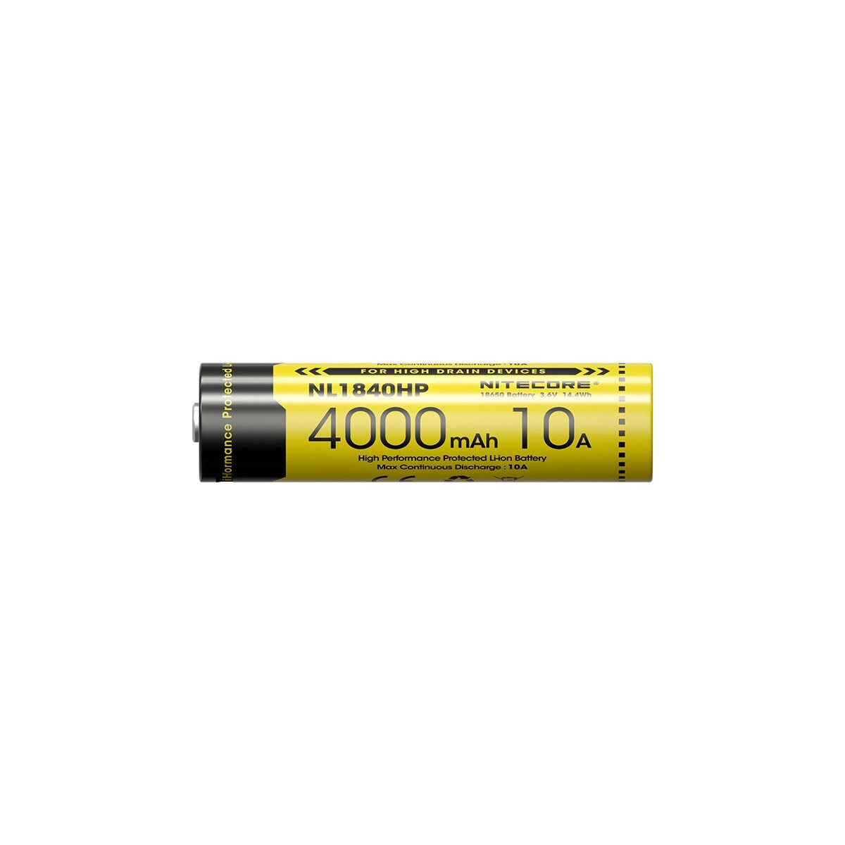 NiteCore 18650 4000mAh 3.6V 1τμχ - Image 4