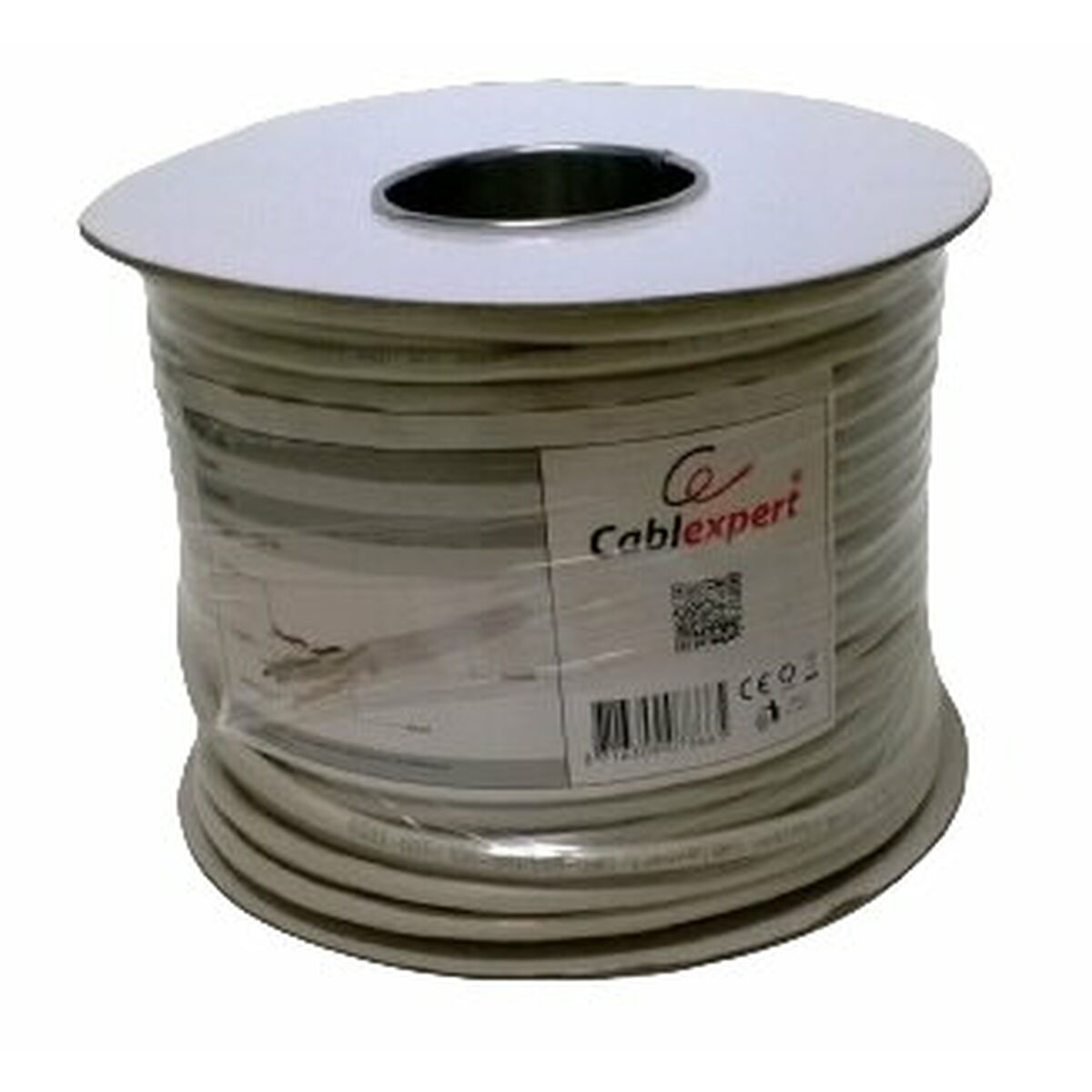 Gembird F/UTP Cat.5e Καλώδιο Δικτύου Ethernet χωρίς ακροδέκτες 100m Γκρι - Image 2