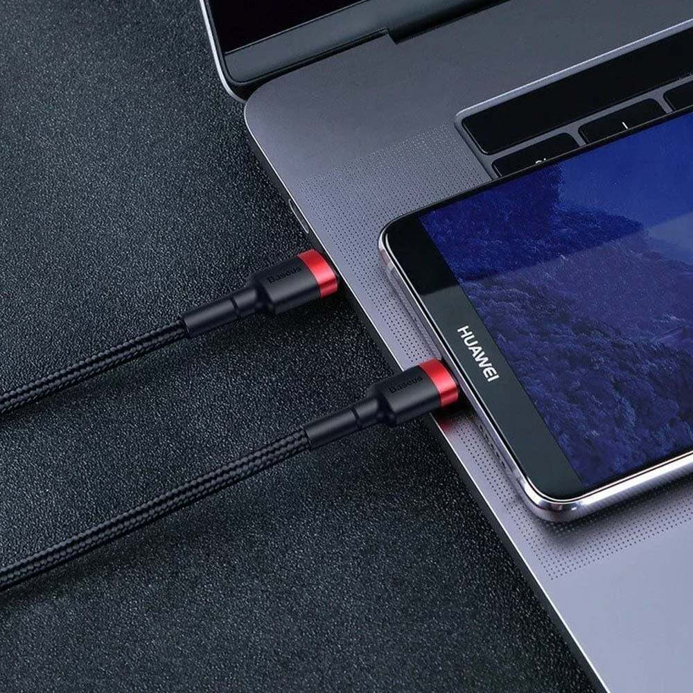 Baseus Cafule USB 2.0 USB-C male - USB-C 60W 1m (CATKLF-G91) - Image 8