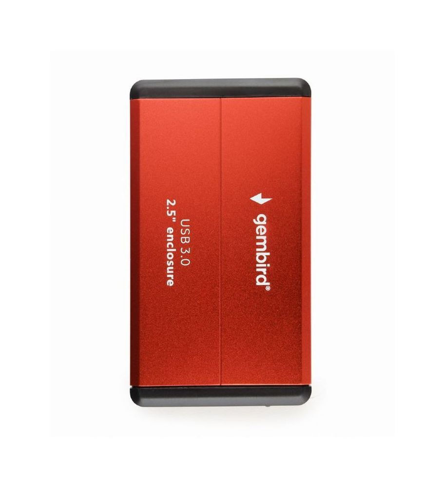 Gembird Θήκη για Σκληρό Δίσκο 2.5" SATA III με σύνδεση USB 3.0 σε Κόκκινο χρώμα EE2-U3S-2-R - Image 5