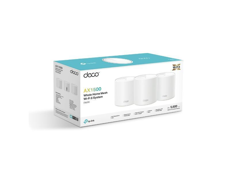 TP-LINK Deco X10 v1 Access Point Wi‑Fi 6 Dual Band (2.4 & 5GHz) Λευκό - Image 3