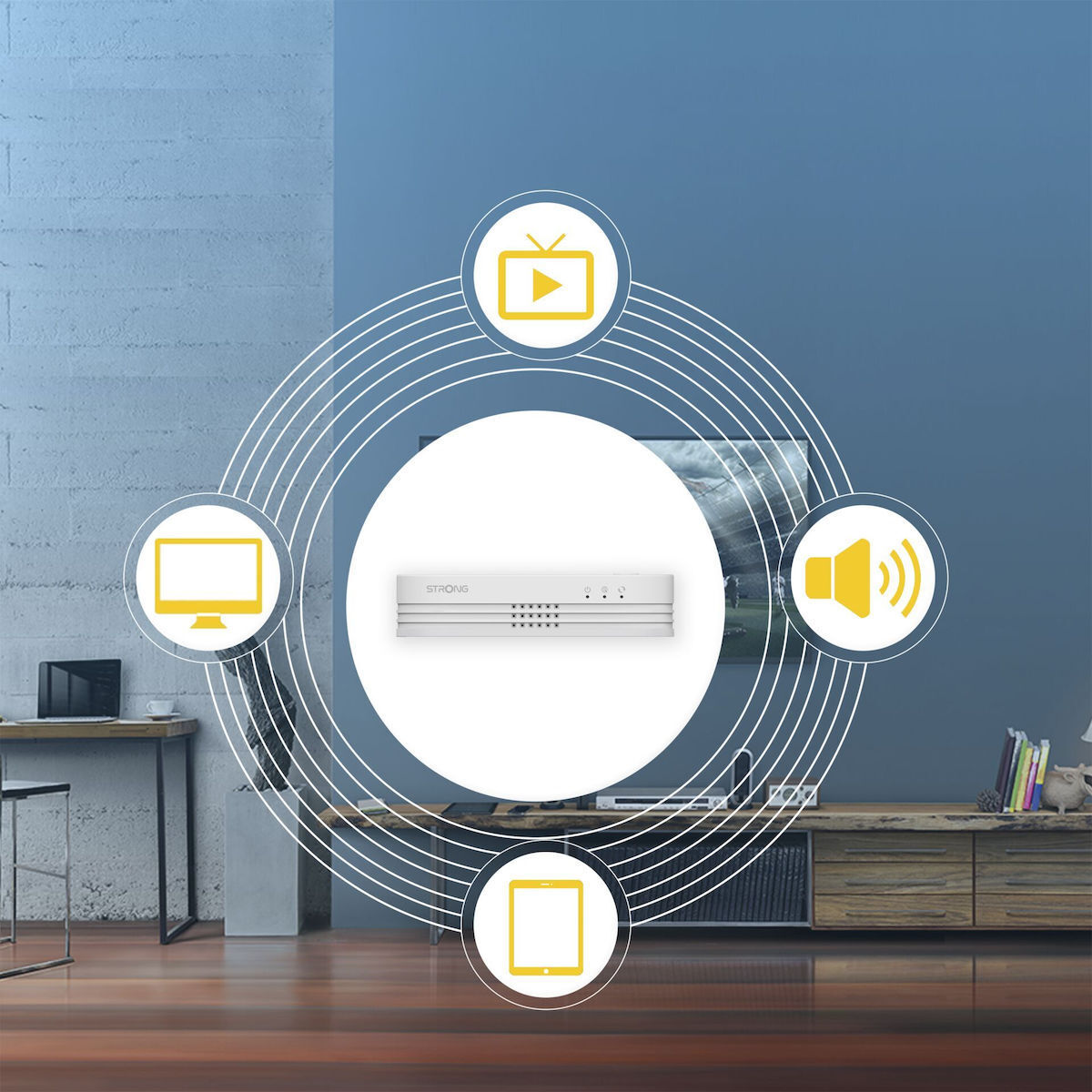 Strong Atria Mesh KIT 1200 V2 v1 Access Point Wi‑Fi 5 Dual Band (2.4 & 5GHz) σε Διπλό Kit - Image 6