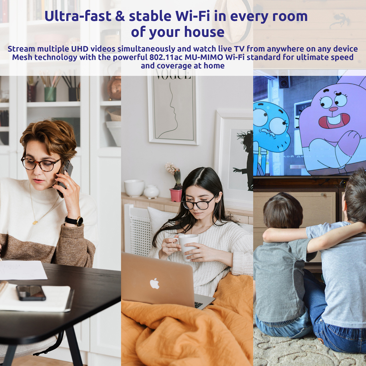 Strong Atria Mesh KIT 1200 V2 v1 Access Point Wi‑Fi 5 Dual Band (2.4 & 5GHz) σε Διπλό Kit - Image 11