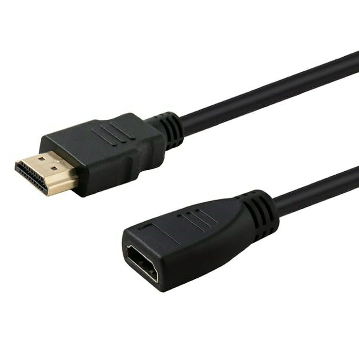 Savio HDMI 1.4 HDMI male - HDMI female 1m Μαύρο (CL-132)