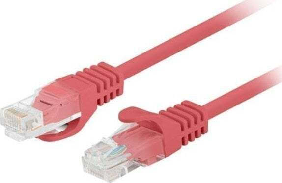 Lanberg U/UTP Cat.5e Καλώδιο Δικτύου Ethernet 1.5m Κόκκινο 10τμχ PCU5-20CC-0150-R - Image 2