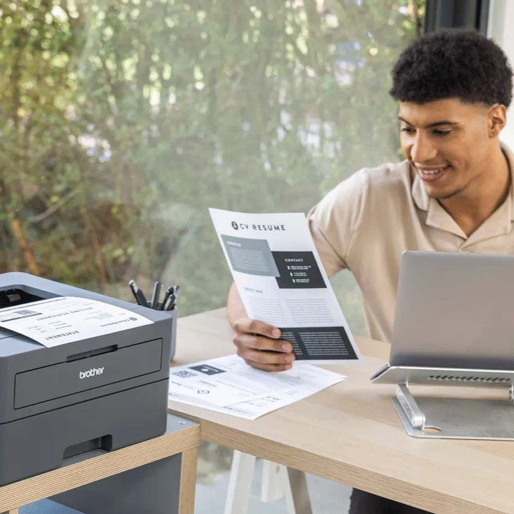 Brother Ασπρόμαυρος Εκτυπωτής Laser με WiFi και Mobile Print HL-L2445DW - Image 5