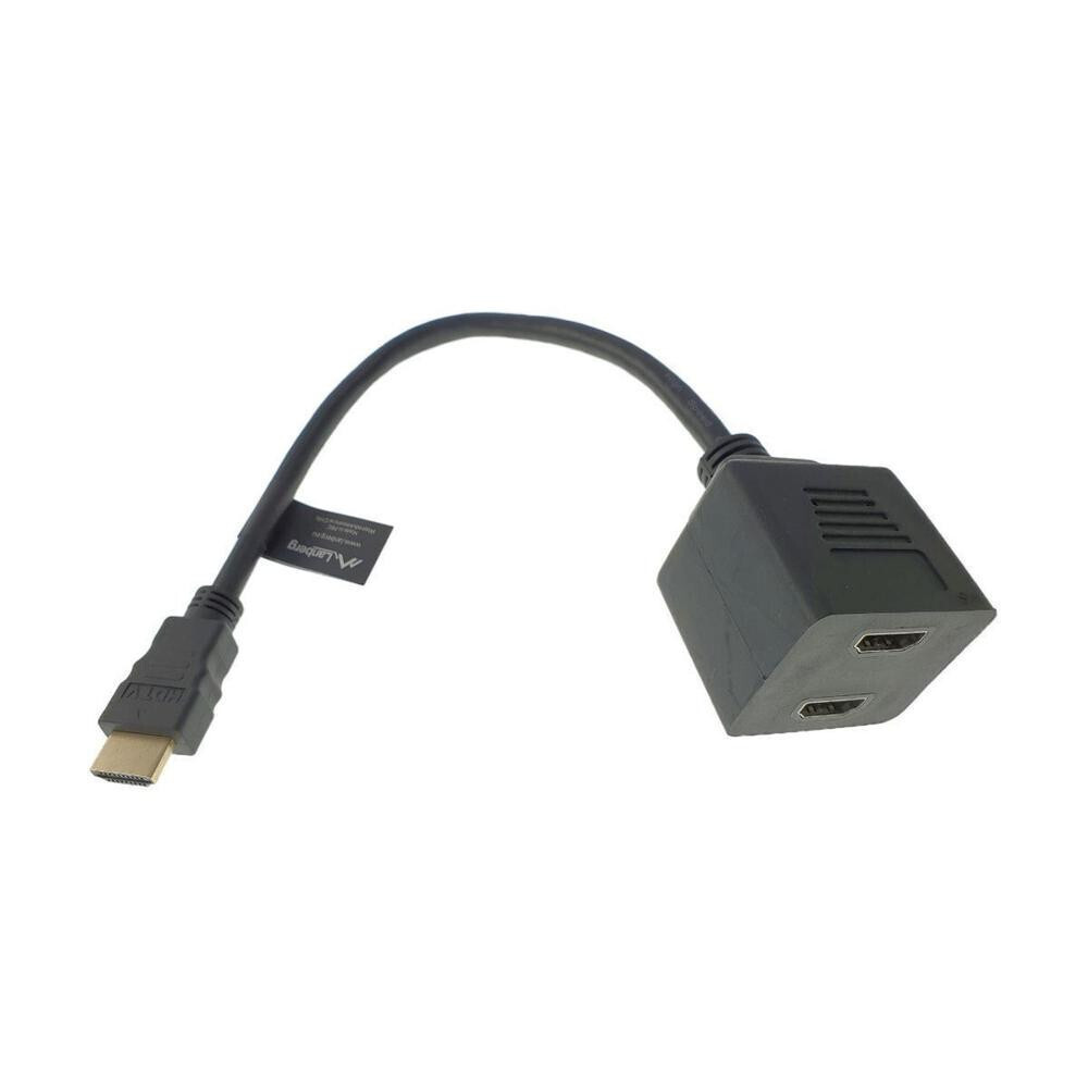 Lanberg HDMI male σε HDMI female 1τμχ (AD-0019-BK) - Image 4