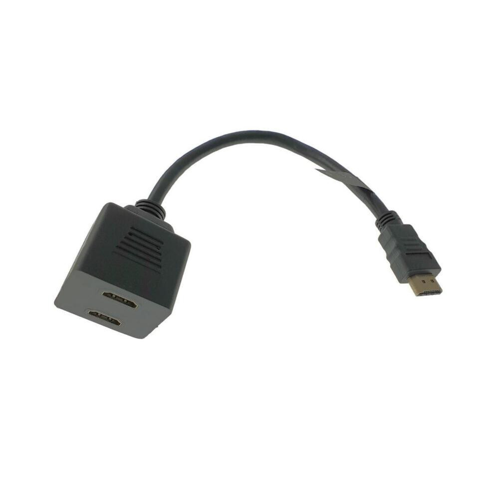 Lanberg HDMI male σε HDMI female 1τμχ (AD-0019-BK) - Image 5