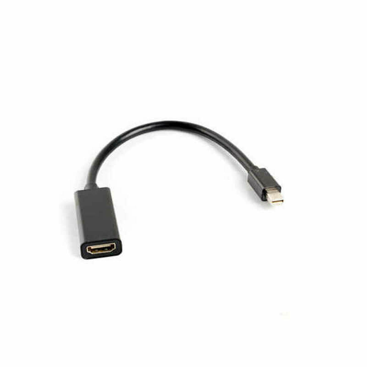 Lanberg mini DisplayPort male σε HDMI female 1τμχ (AD-0005-BK)