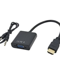 Alternative view of Lanberg HDMI male σε VGA female 1τμχ (AD-0017-BK)