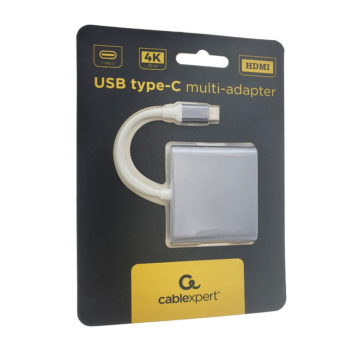 Cablexpert USB-C Docking Station με HDMI 4K PD (A-CM-HDMIF-02-SG) - Image 3