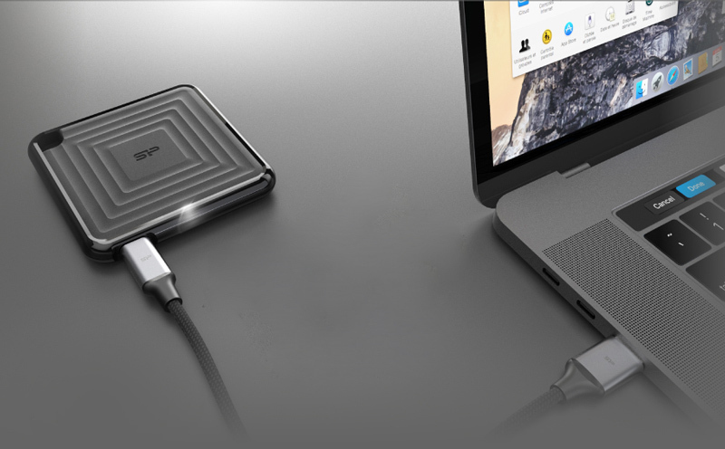 Silicon Power PC60 USB 3.1 / USB-C Εξωτερικός SSD 512GB 2.5" Μαύρο - Image 9