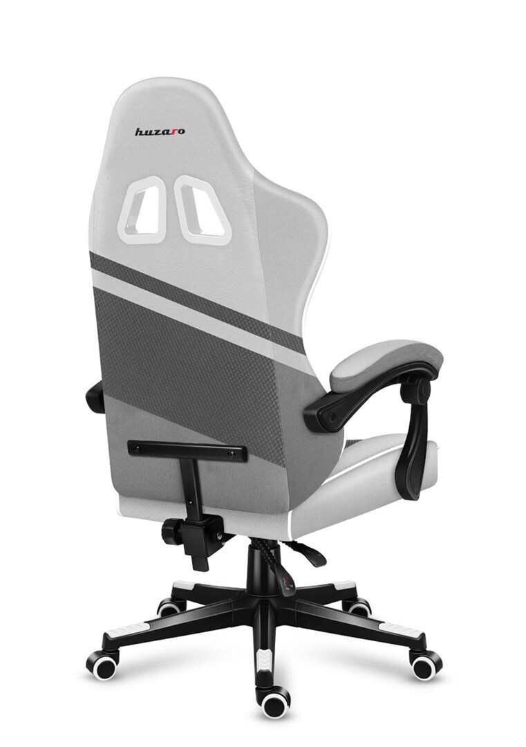 Huzaro Force 4.4 Mesh Υφασμάτινη Καρέκλα Gaming Λευκή - Image 7