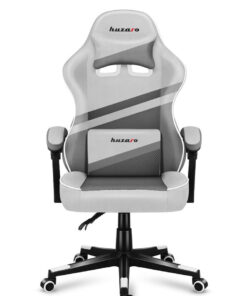 Huzaro Force 4.4 Mesh Υφασμάτινη Καρέκλα Gaming Λευκή
