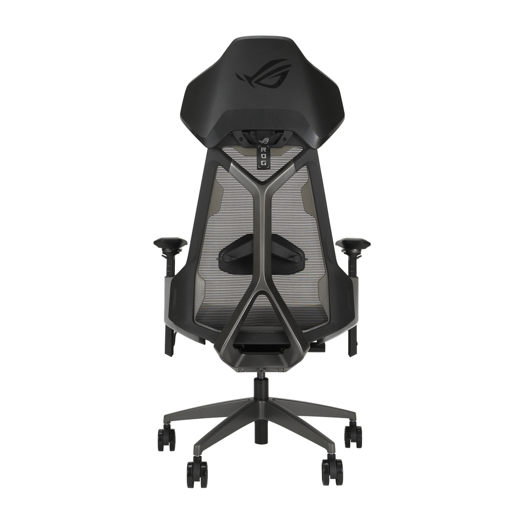 Asus Rog Destrier Καρέκλα Gaming Δερματίνης με Ρυθμιζόμενα Μπράτσα Μαύρη - Image 2