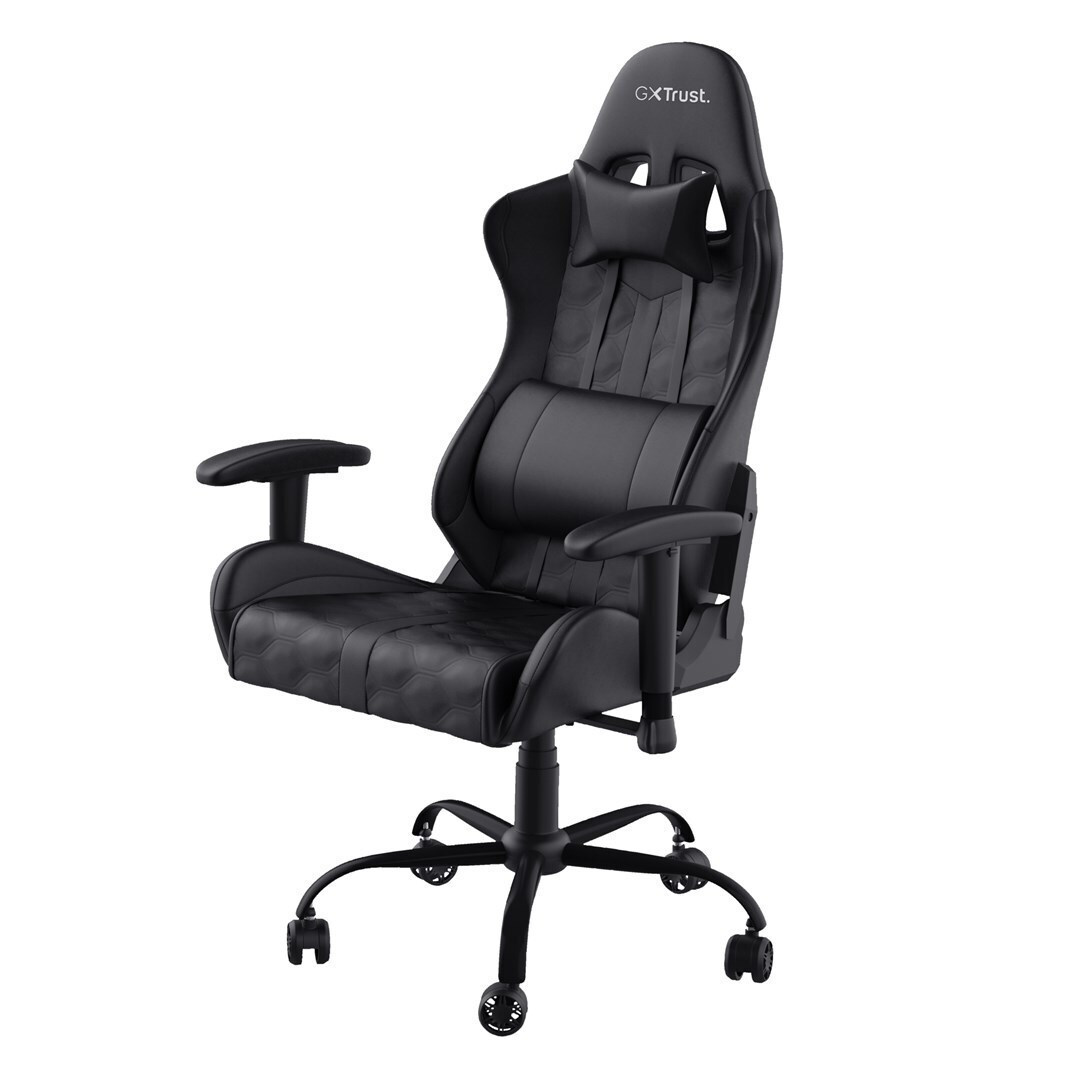 Trust Gxt 703 Καρέκλα Gaming Δερματίνης Μαύρη - Image 5