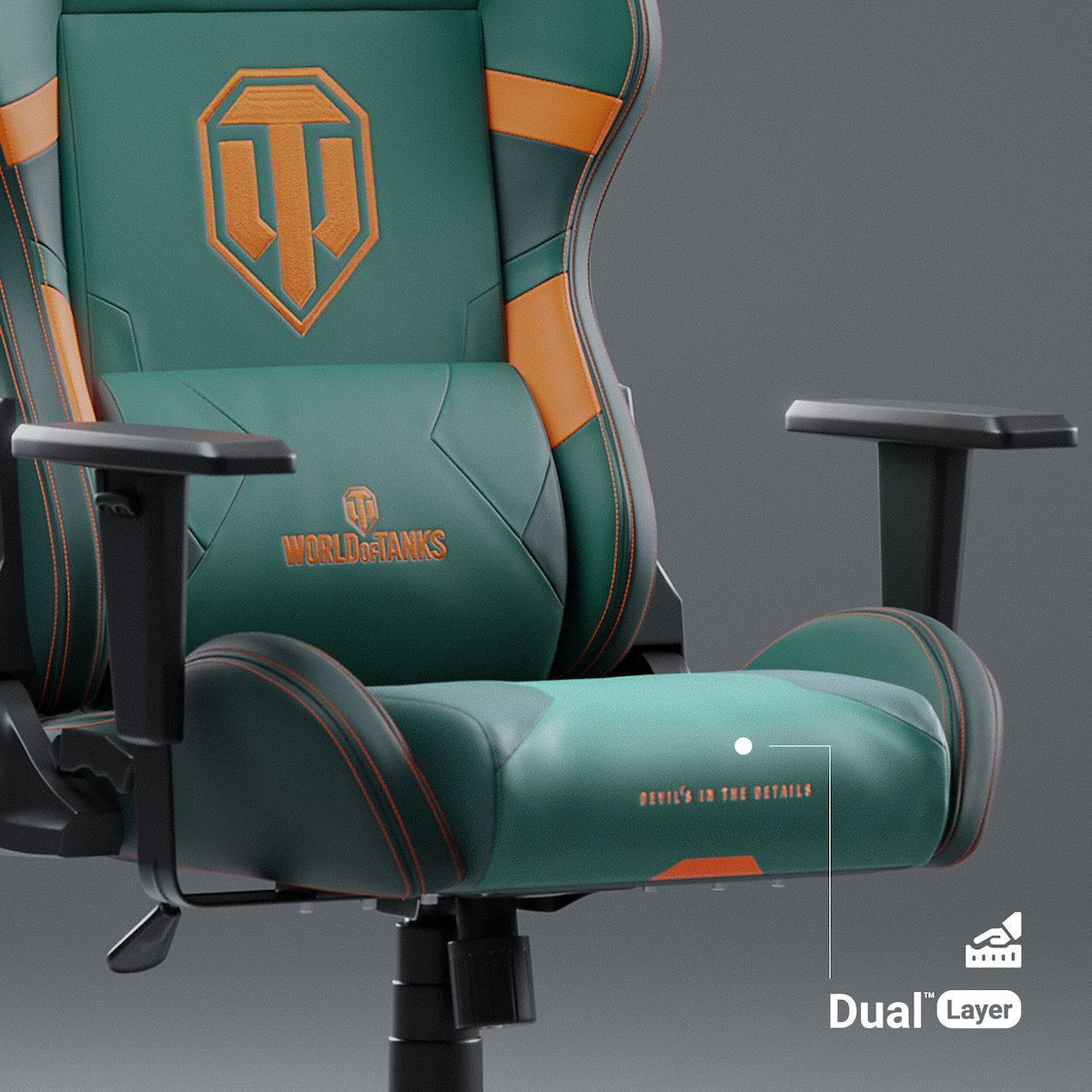 Diablo X-One 2.0 Δερματίνης με Ρυθμιζόμενα Μπράτσα - Image 4