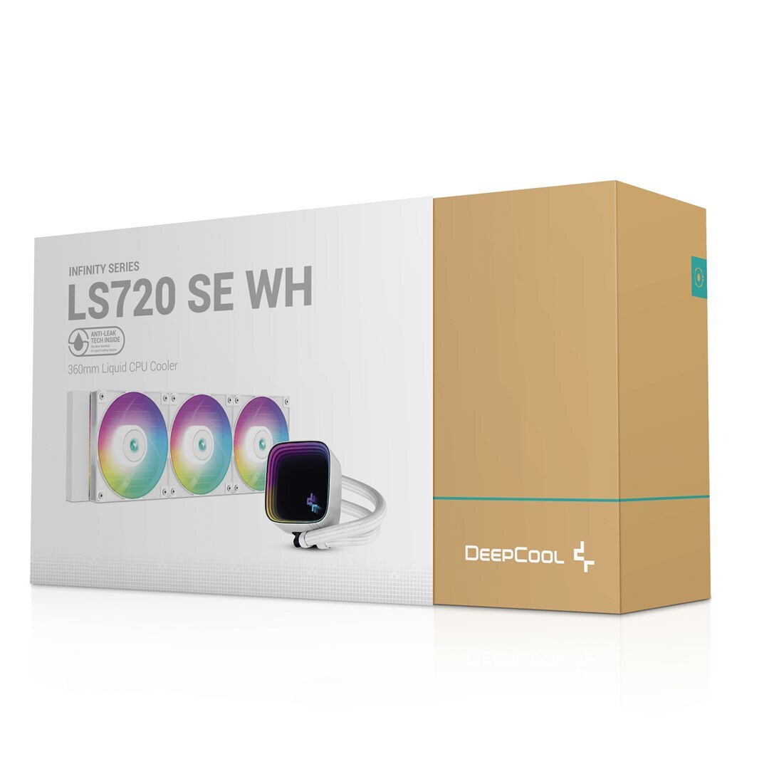 Deepcool LS720 SE Υδρόψυξη Επεξεργαστή Τριπλού Ανεμιστήρα 120mm για Socket AM4/AM5/1700/1200/115x με ARGB Φωτισμό Λευκή - Image 5