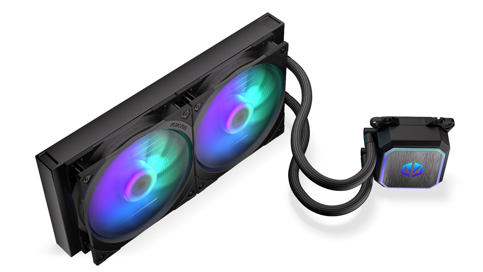 Endorfy Navis F280 Υδρόψυξη Επεξεργαστή Διπλού Ανεμιστήρα 120mm για Socket AM4/AM5/1700/1200/115x με ARGB Φωτισμό - Image 3