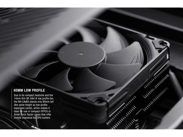 Noctua NH-L9x65 Chromax.black Socket AM4/AM5/1200/115x/1700 - Image 8
