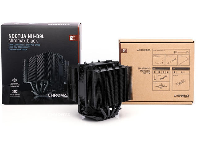 Noctua NH-D9L chromax.black Socket AM4/AM5/1200/115x/1700 - Image 8