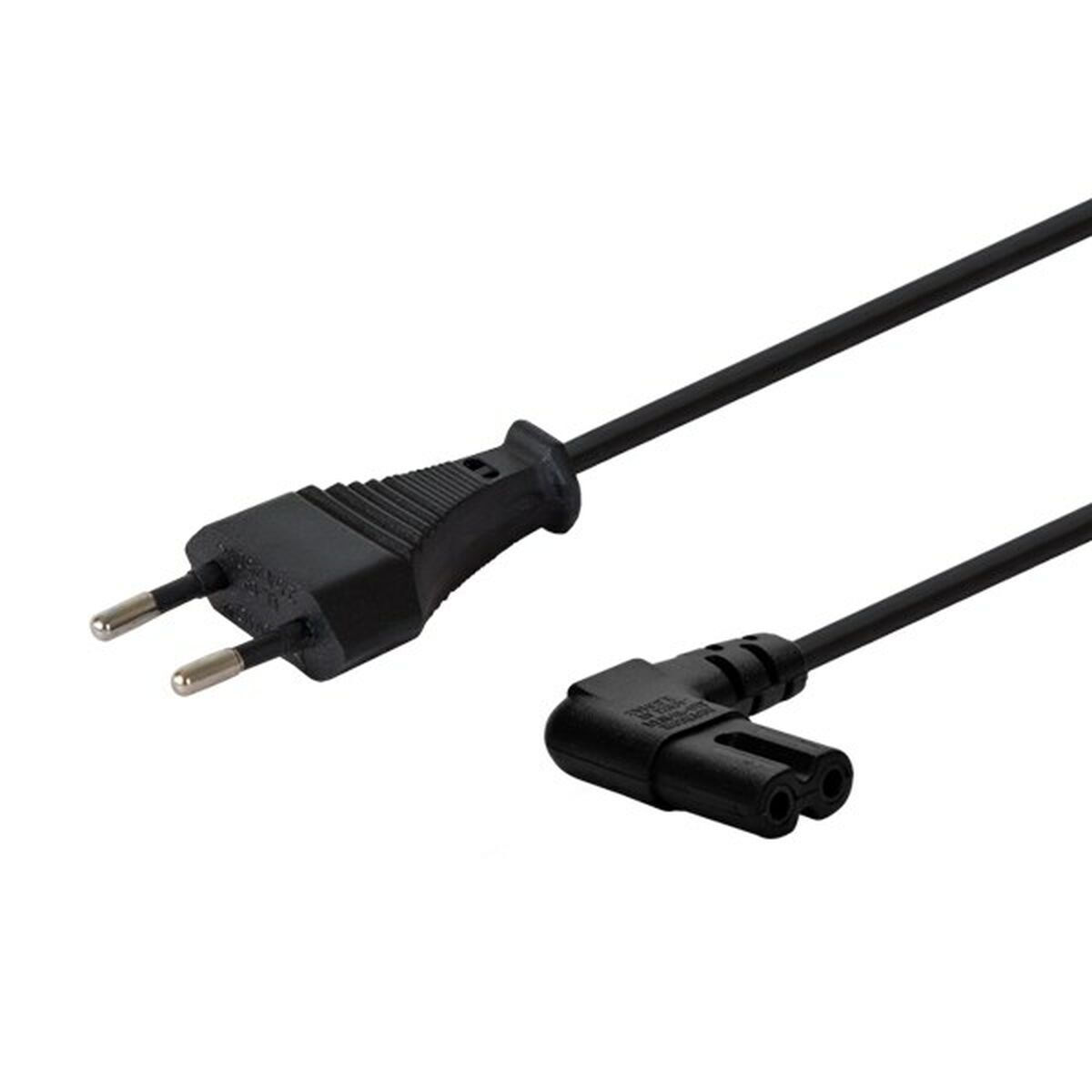 Savio IEC C7 - Euro Cable 3m Μαύρο (CL-144)