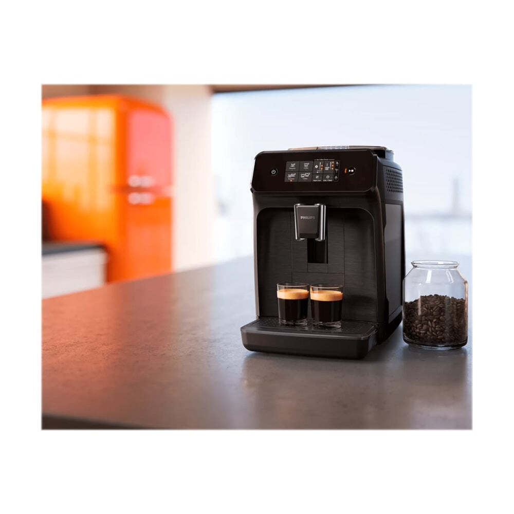 Philips Series 1200 Αυτόματη Μηχανή Espresso 1500W Πίεσης 15bar με Μύλο Άλεσης Μαύρη - Image 5