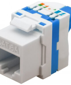 Techly CAT 6a KeyStone RJ45 Jack UTP unshielded Tooless IWP-MD C6A/UROTT