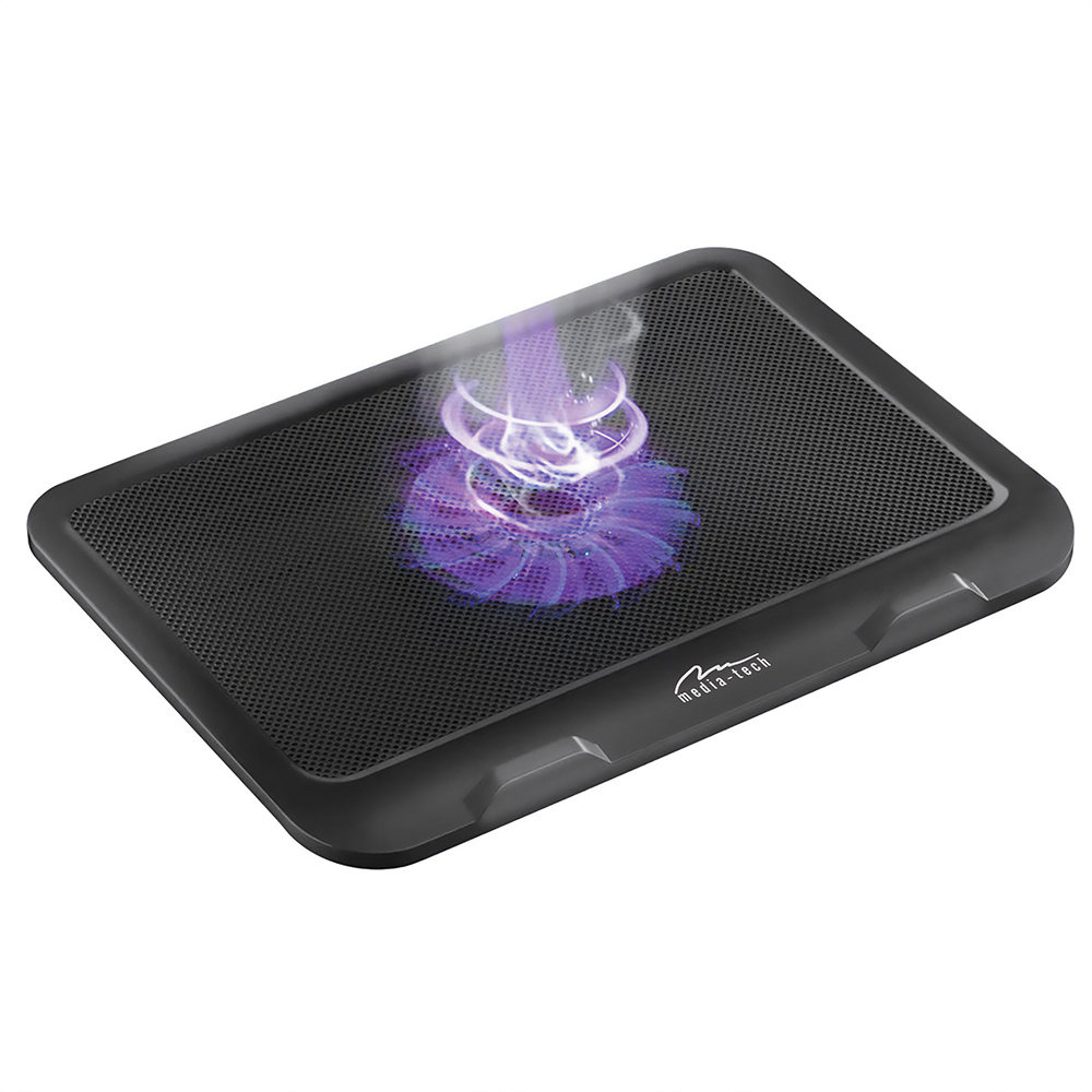 Media-Tech Cooling Pad με 1 Ανεμιστήρα και Φωτισμό (MT2660) - Image 3