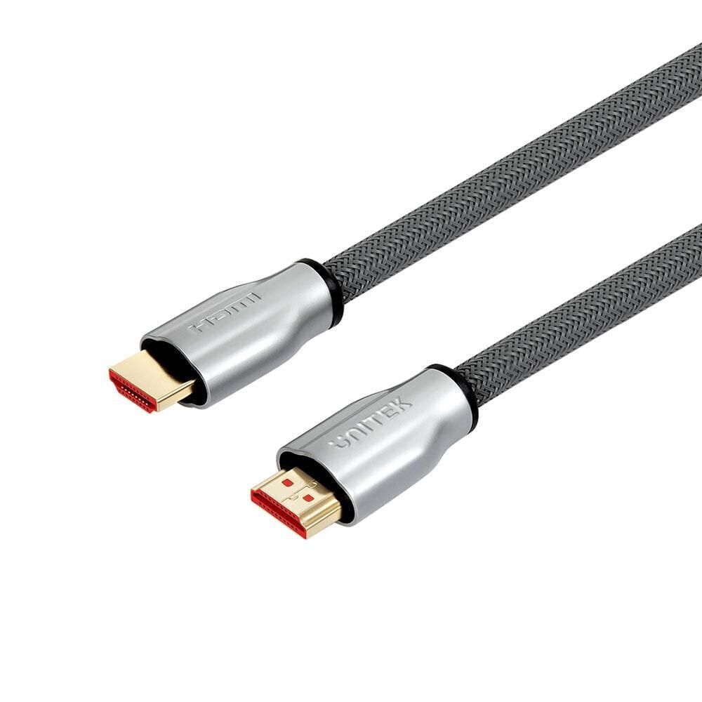 Unitek HDMI 2.0 HDMI male - HDMI male 3m Γκρι (Y-C139RGY) - Image 3
