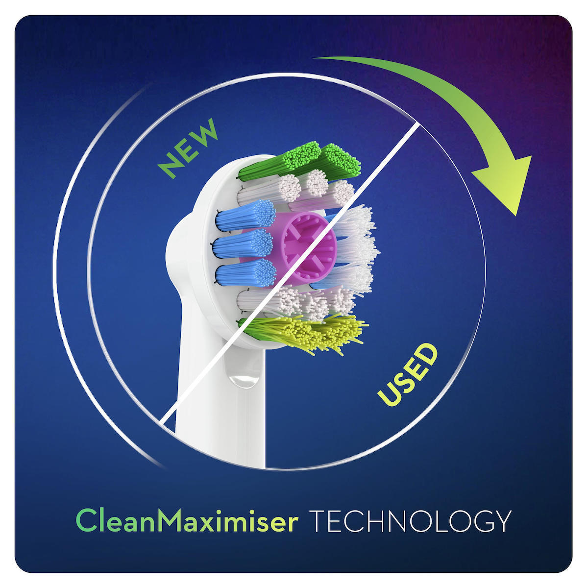 Oral-B Cleanmaximiser Ανταλλακτικές Κεφαλές για Ηλεκτρική Οδοντόβουρτσα 2τμχ - Image 3