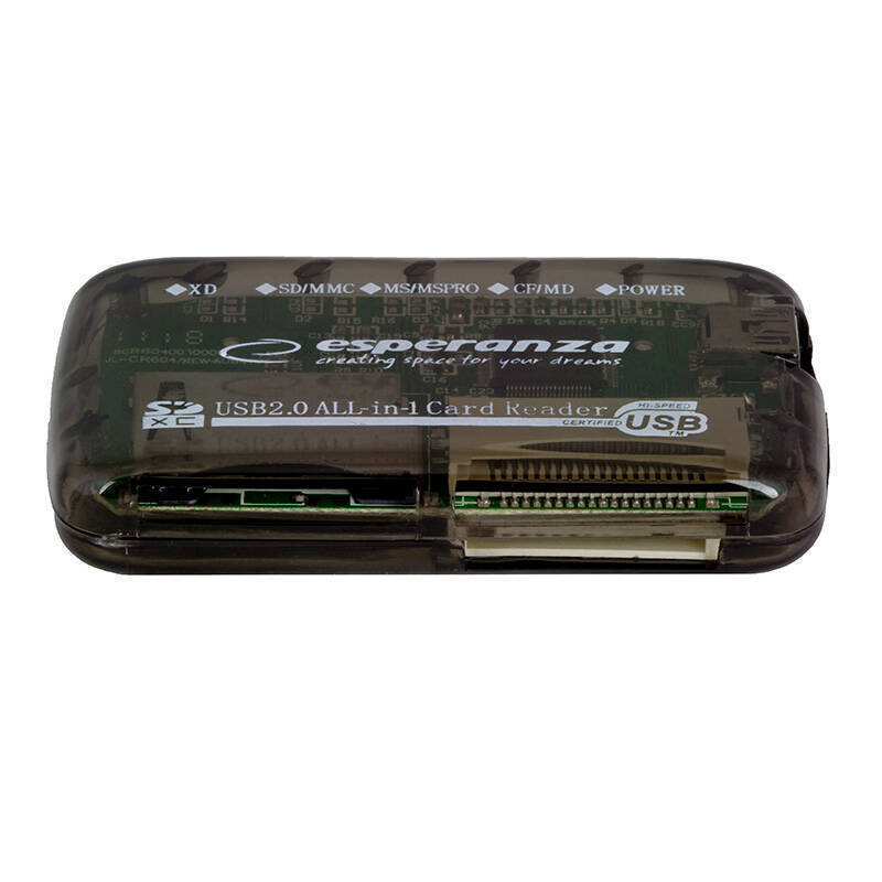 Esperanza Card Reader USB 2.0 για SD/microSD/MemoryStick/xD - Image 3