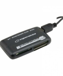 Esperanza Card Reader USB 2.0 για SD/microSD/MemoryStick/xD