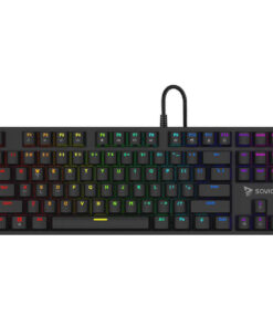 Alternative view of Savio Tempest X2 RGB Gaming Μηχανικό Πληκτρολόγιο Tenkeyless με Outemu Blue διακόπτες και RGB φωτισμό (Αγγλικό US) Μπλε