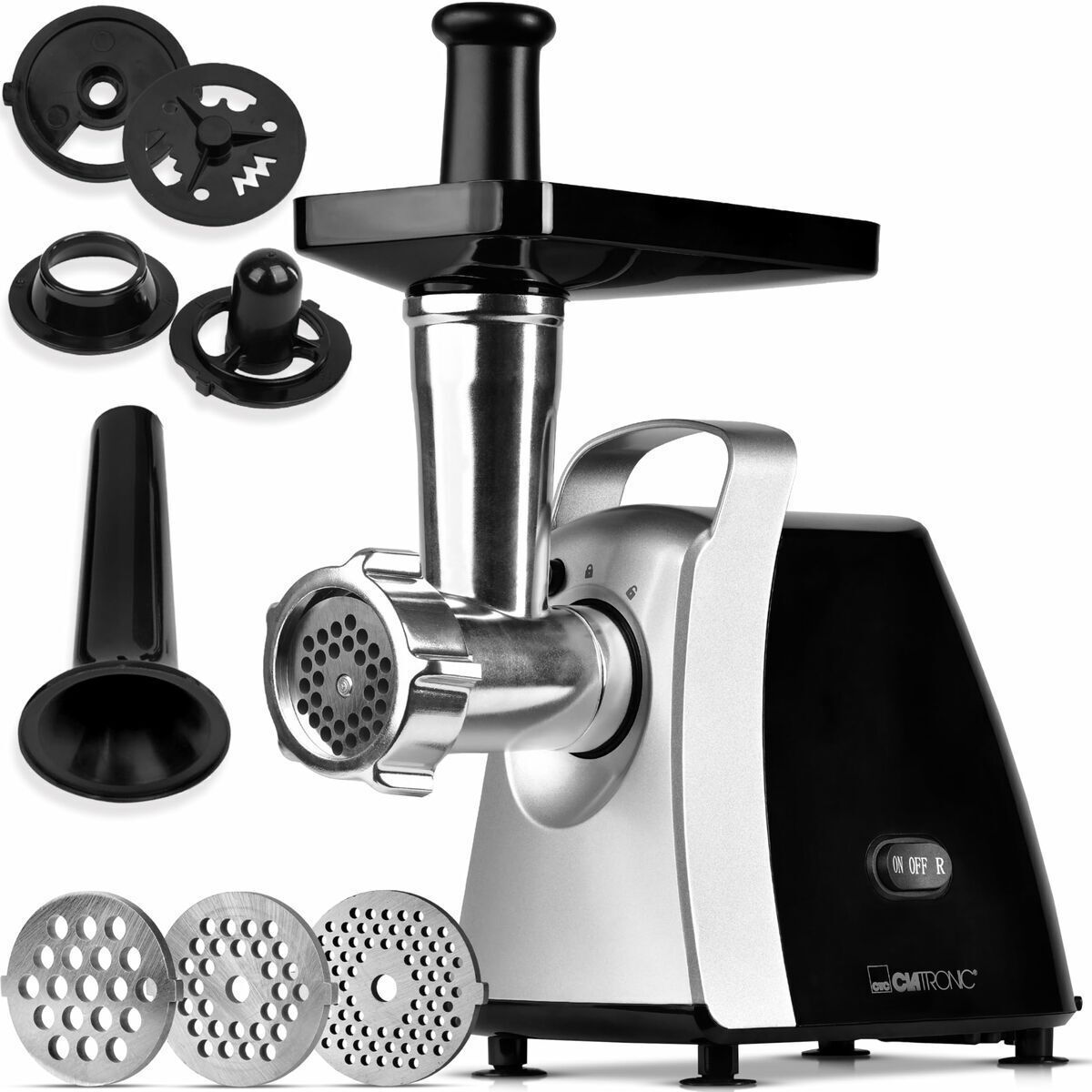 Clatronic S91104000 Μηχανή Άλεσης Κιμά 1000W Μαύρη 4006160640014