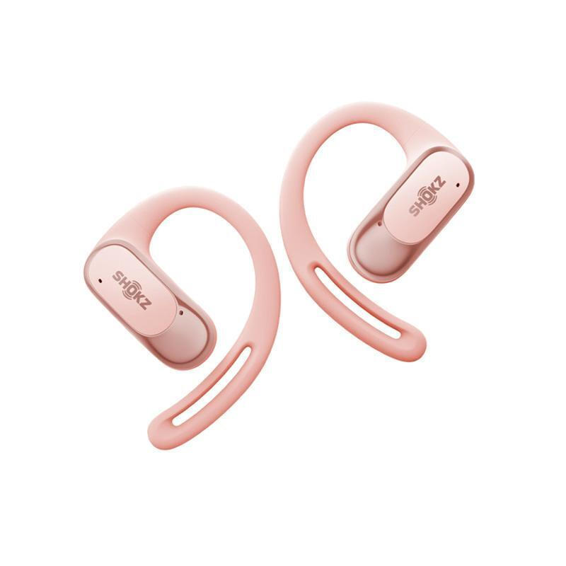 Shokz OpenFit Air Open Ear Bluetooth Handsfree Ακουστικά με Αντοχή στον Ιδρώτα και Θήκη Φόρτισης Ροζ - Image 2