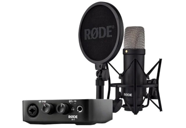 Rode NT1 Signature + AI-1 Studio Kit MK2 - Complete Studio Set Ενσύρματο - Image 3