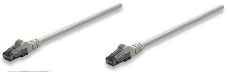 Intellinet U/UTP Cat.6 Cable 0.5m Γκρι - Image 2
