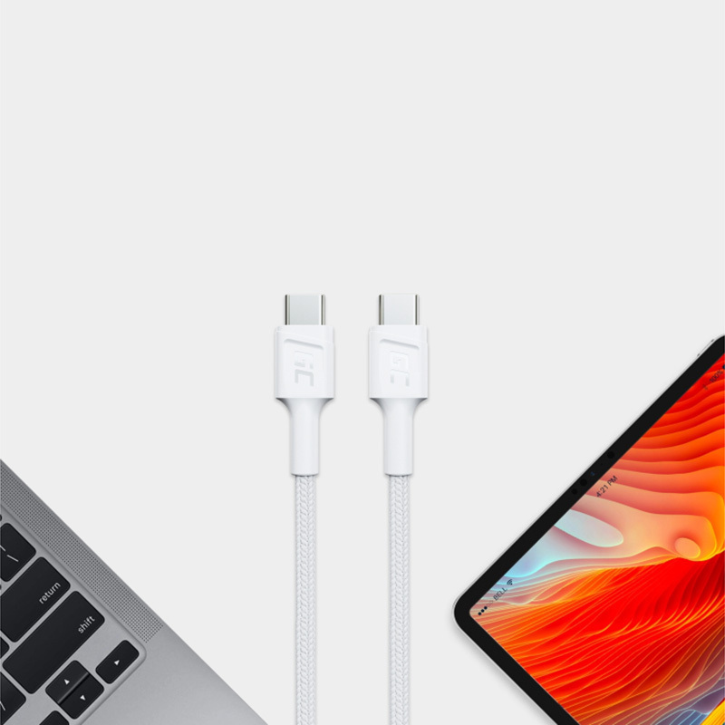 Green Cell Powerstream USB 3.2 USB-C male - USB-C 60W 1.2m - Image 2