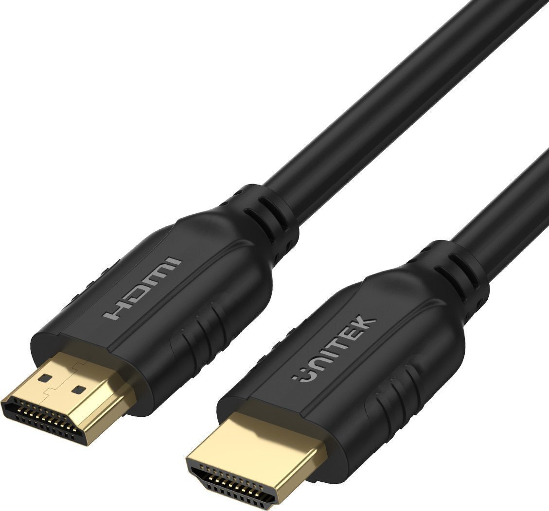 Unitek 4k HDMI 2.0 Cable HDMI male - HDMI male 10m Μαύρο (C11079BK-10M) - Image 2