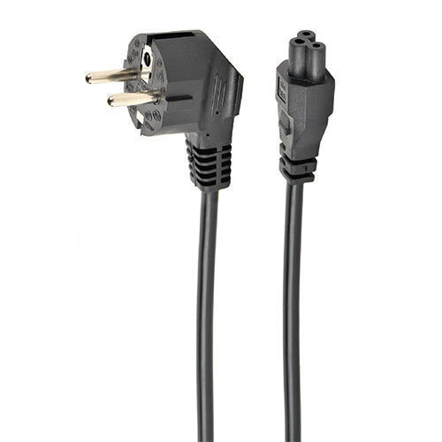 Cablexpert Schuko - IEC C5 Cable 3m Μαύρο (PC-186-ML12-3M) - Image 4