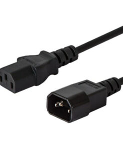Savio power cable Schuko - IEC C14 Cable 1.2m Μαύρο (CL-99)