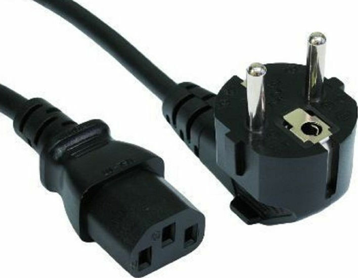 Savio Schuko - IEC C13 Cable 1.2m Μαύρο (CL-115) - Image 3