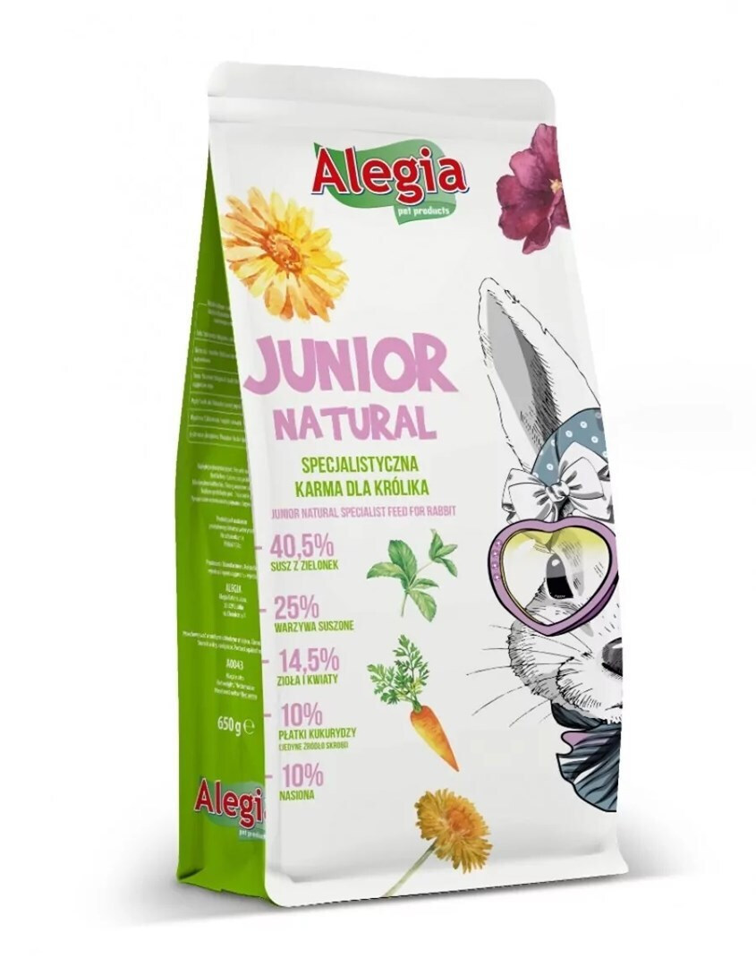 Alegia Τροφή για Νεαρό Κουνέλι 650gr - Image 2