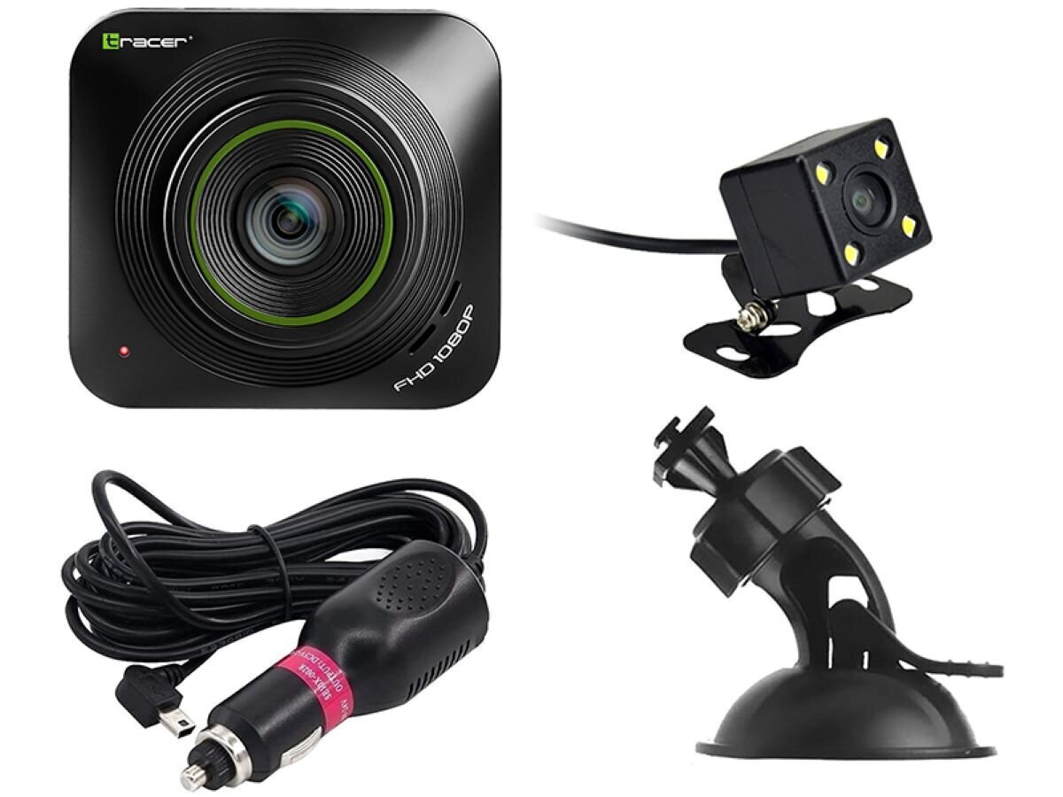 Tracer Σετ Κάμερα DVR Αυτοκινήτου 1080P & Κάμερα Οπισθοπορείας - Image 3